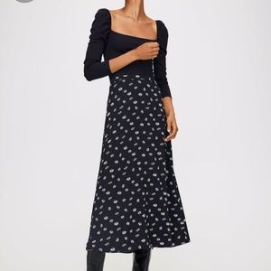 Wilfred midi skirt- floral print